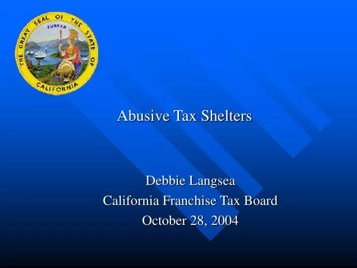 abusive tax shelters