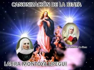canonizaci n de la beata