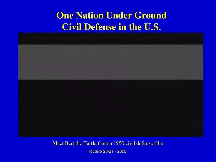 one nation under ground civil defense in the u s