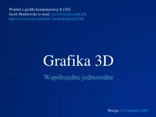grafika 3d