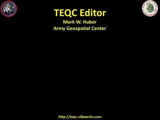 TEQC Editor
