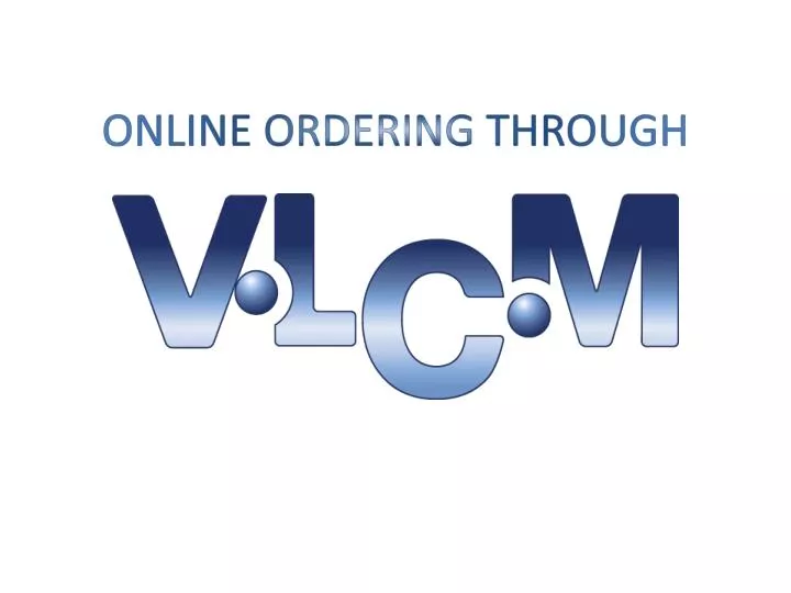 online ordering through