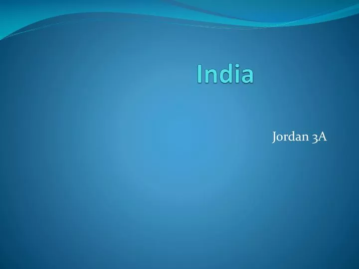 india