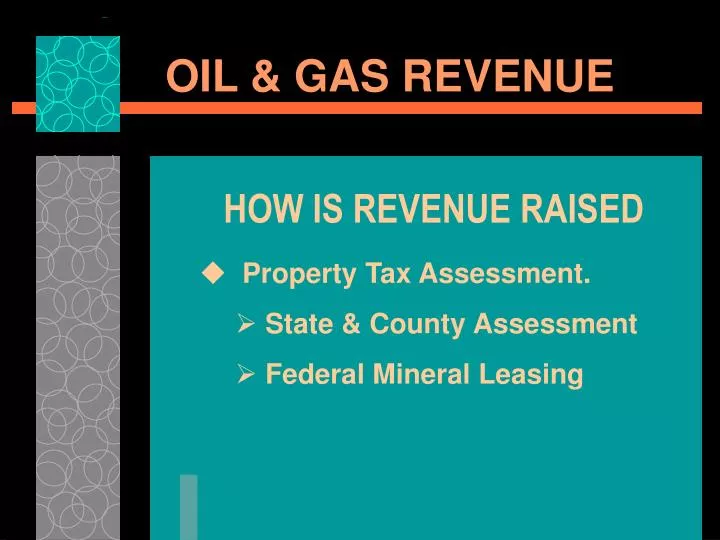 oil gas revenue