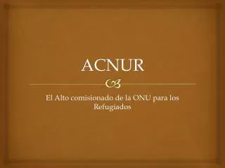 acnur