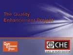 Quality Enhancement for Student Success in Higher Education - slide 1