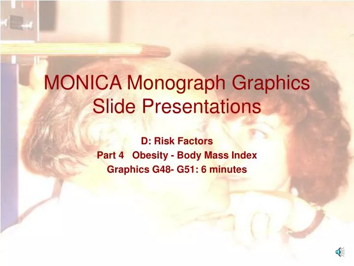 monica monograph graphics slide presentations