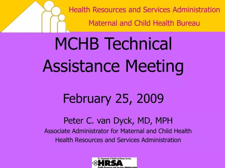 mchb technical assistance meeting february 25 2009