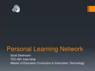 Personal Learning Network