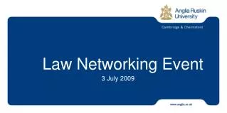 Law Networking Event