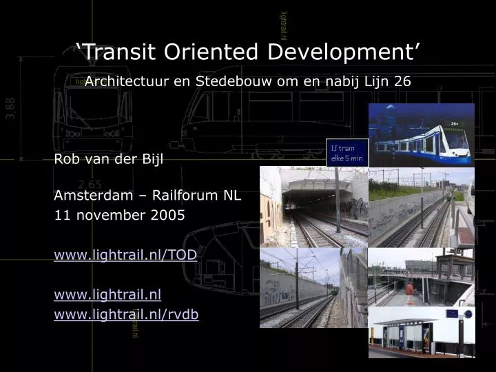 transit oriented development architectuur en stedebouw om en nabij lijn 26
