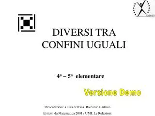 diversi tra confini uguali