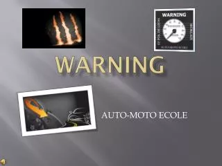 warning