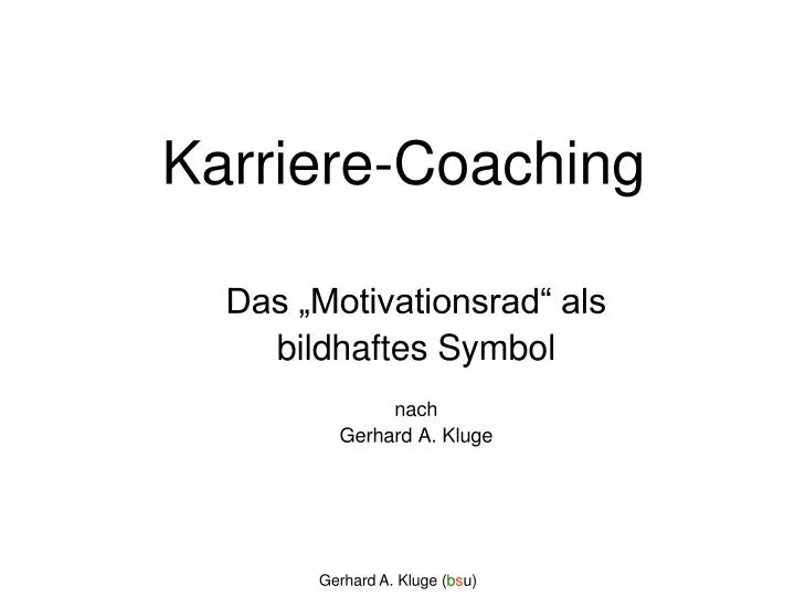 karriere coaching