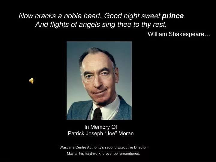 now cracks a noble heart good night sweet prince and flights of angels sing thee to thy rest