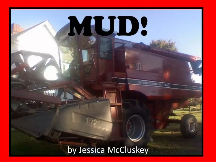 mud by jessica mccluskey