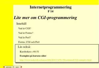 inneh ll vad r cgi vad r forms vad r perl forms cgi och perl