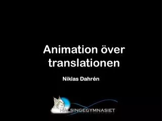 niklas dahr n