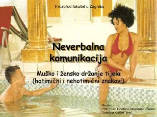 neverbalna komunikacija