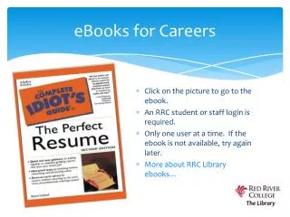 eBooks for Careers