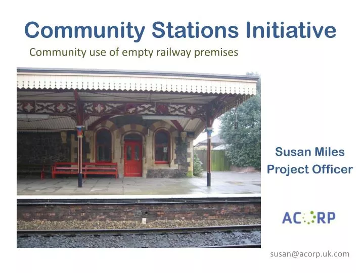 community stations initiative
