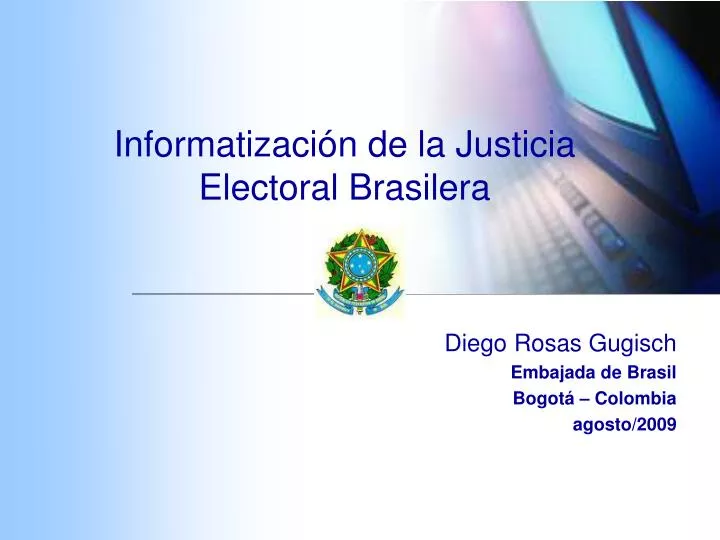 informatizaci n de la justicia electoral brasilera
