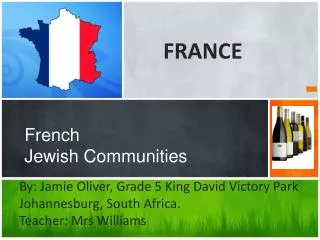 French Jewish Communities