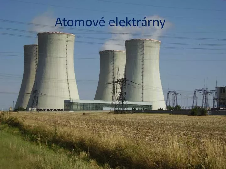 atomov elektr rny