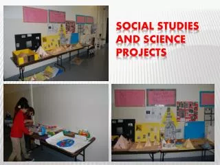 social studies and science projects