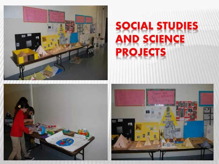 social studies and science projects