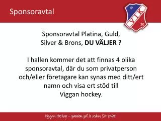 sponsoravtal