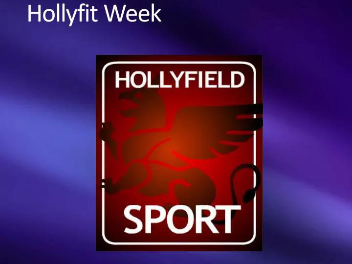 hollyfit week