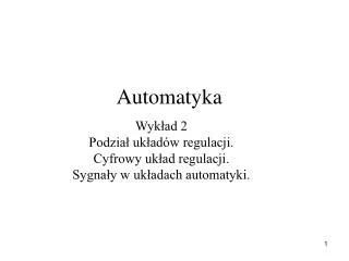 automatyka
