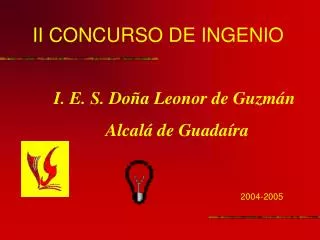 ii concurso de ingenio