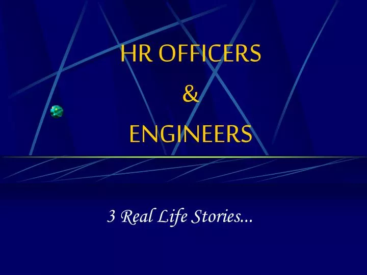 hr officers engineers