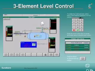 3-Element Level Control