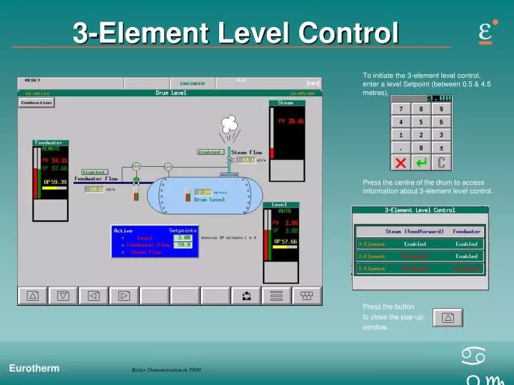 3 element level control