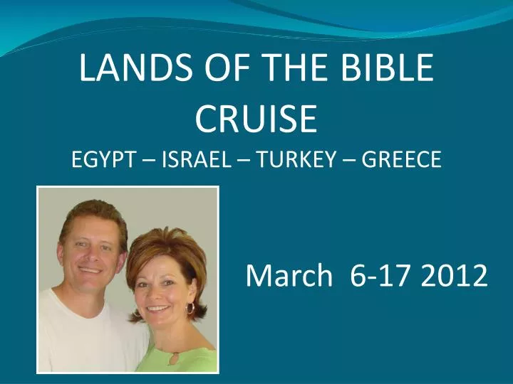 lands of the bible cruise egypt israel turkey greece