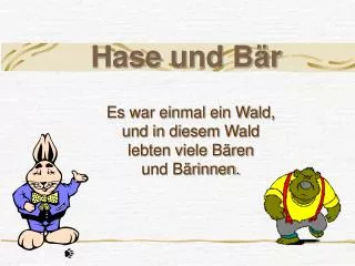 hase und b r