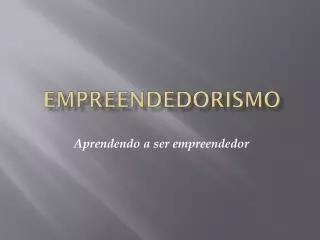 empreendedorismo