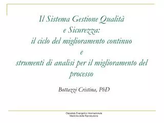 bottazzi cristina phd