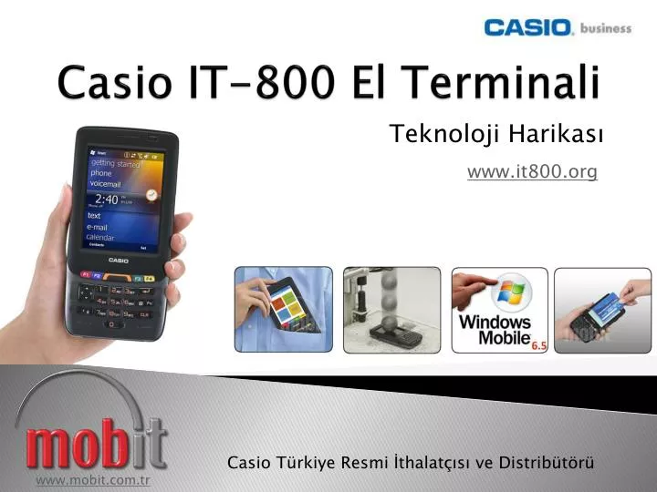 casio it 800 el terminali