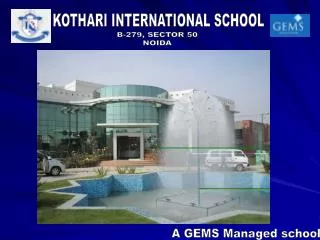 KOTHARI INTERNATIONAL SCHOOL