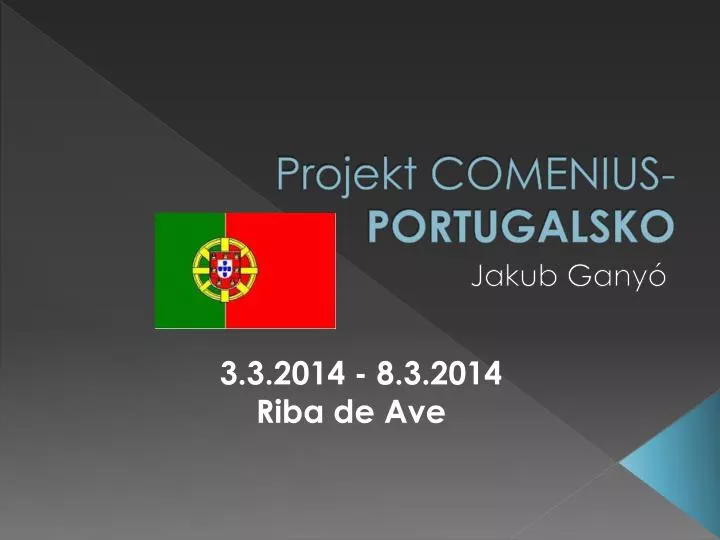 projekt comenius portugalsko