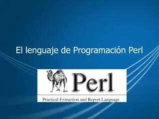 el lenguaje de programaci n perl