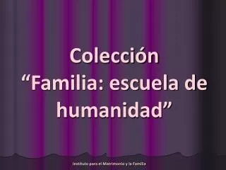 PPT - MATRIMONIO Y LA FAMILIA PowerPoint Presentation, Free Download ...