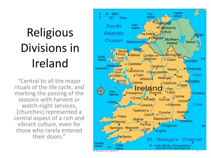religious divisions in ireland