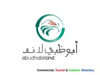 Commercial, Tourist &amp; Cultural Directory
