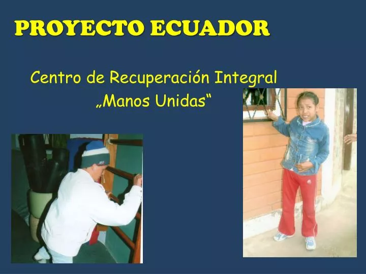 proyecto ecuador