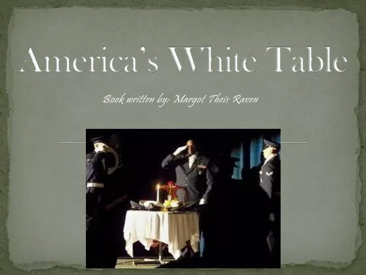 america s white table